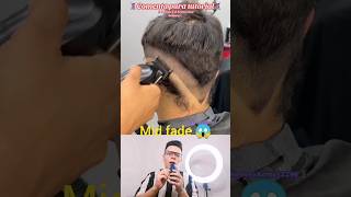 Como hacer un Mid fade en V 😱💈🔥 barbershop barberias barberia haircut barbero barbera hair [upl. by Endres743]