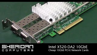 Intel X520DA2 10GbE Network Card  Cheap 10GbE PCIE Network Cards [upl. by Rashida656]