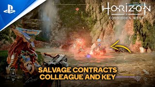 Horizon Forbidden West  Salvage Contracts  Colleague And Key [upl. by Rebeca]