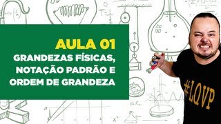 Física Total  Aula 01  Grandezas Físicas Notação Padrão e Ordem de Grandeza [upl. by Michaela]