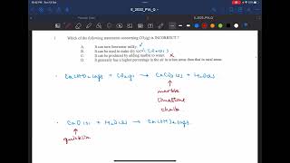 2022 DSE CHEM MC 1 [upl. by Kiley]