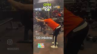 Straight Arm Lat Pulldown gym latpulldowns healthylifestyle fitness health transformation [upl. by Michella]