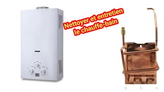 Nettoyer le chauffeeau Du calcaire [upl. by Penthea]