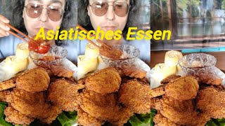 Asiatisches Essen Zubereitet aus Erbsen Knoblauch Zwiebeln und Gewürzen [upl. by Namyl]