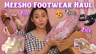 Meesho Footwear Haul  Footwear Haul  Glam Girl Bebo [upl. by Lugo423]