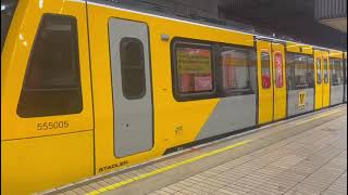 BRAND NEW CLASS 555 No 555005 test running at Gateshead [upl. by Wesle]