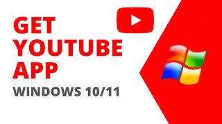 How to Install YouTube App on Windows 1011  StepbyStep Guide for PC and Laptop [upl. by Nyrat]