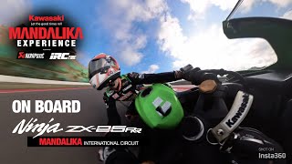 OnBoard Kawasaki Ninja ZX25RR on Mandalika Circuit [upl. by Shelli107]