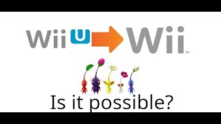 Transferring Wii U save files to a Wii  is it possible [upl. by Imef]