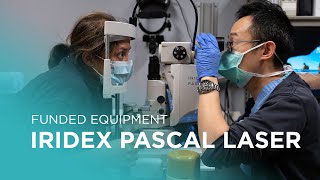 Treating Eye Conditions  IRIDEX Pascal Laser  Funded Hospital Equipment [upl. by Cerallua]