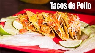 Tacos de Pollo Receta Ligera y Deliciosa S2E43 [upl. by Ahsemo755]