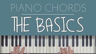 Piano Chords The Basics [upl. by Delogu]