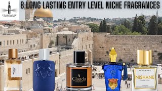 8 LONG LASTING Entry Level NICHE Fragrances [upl. by Sofko8]