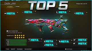 NEW Top 5 META SMG Loadouts in Rebirth amp Caldera 😈 [upl. by Phila366]