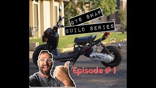 GY6 Ruckus Build Series EPISODE 1 Wheel mod short axle amp exhaust install [upl. by Mide]