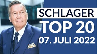 SCHLAGER CHARTS TOP 20  07 Juli 2022 [upl. by Silden]