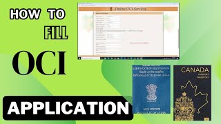 How to apply for OCI card in 2024 in CanadaDetailed step by step process for applying OCI [upl. by Madelaine436]