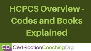 HCPCS Overview Codes and Books Explained [upl. by Swigart901]