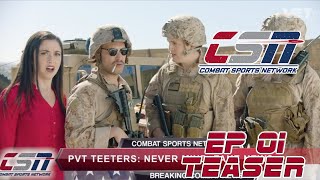 Combat Center  Combat Sports Network  VET Tv teaser [upl. by Alecram481]