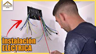 🔶INSTALACION ELÉCTRICA de CASA Contenedor Paso a Paso🔶 [upl. by Aitselec]