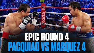 The Unforgettable Fourth Round Of Pacquiao Vs Marquez 4 [upl. by Suryc]