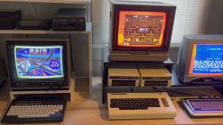 Here is my collection of Commodore 8 Bit Computers [upl. by Nnylav397]