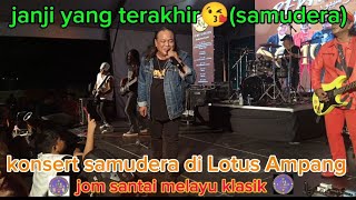 konsert Damudera Di Lotuss Ampang di Pasar Jom Santai Melayu Klasik [upl. by Adniroc]