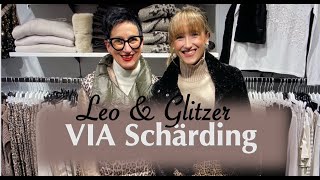 Leo amp Glitzer im VIA  Modekanal Silvia Auzinger [upl. by Doraj]