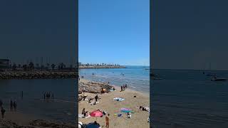 SITGES BEACH BARCELONA CATALONIA SPAIN [upl. by Lorenzana]