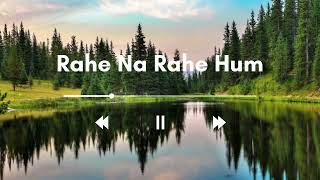 Rahe Na Rahe Hum  shreyaghoshal arijitsingh [upl. by Arodnap]