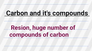 Carbon and its compound Question from huge no of carbon compounds class10 chemistry viralvideo [upl. by Rose]