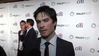 Ian Somerhalder talks about his relationship with Elena on The Vampire Diaries [upl. by Petes740]