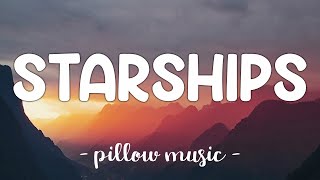 Starships  Nicki Minaj Lyrics 🎵 [upl. by Rosemari303]