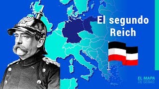 🇩🇪HISTORIA del IMPERIO ALEMÁN Segundo Reich en 12 MINUTOS  El Mapa de Sebas [upl. by Lemcke823]