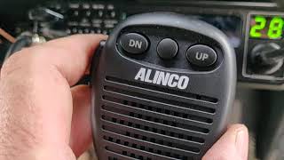 Alinco DX 10 PTT Changes Down a Channel when dekeying the microphone [upl. by Deelaw383]