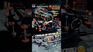 Tamiya Black Saber Super 2 chassis Xstock Budget Build ramiya mini4wd tamiyamini4wd metallica [upl. by Tuttle592]