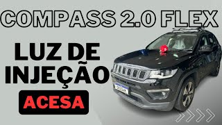 COMPASS FLEX COM LUZ DE INJEÇÃO ACESA O QUE FAZER [upl. by Hsoj378]