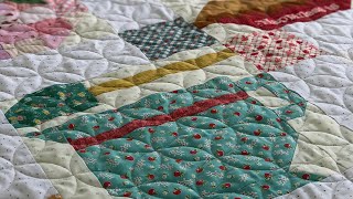 Lori Holt Pat Sloan Scarlet Thread Quilt Company Busy Hands Quilts Pieceful Baskets  Video 87 [upl. by Estes427]