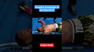 Greatest Knockouts of All Time Pt 7 boxing ko Knockouts fyp shorts tyson wilder yt sports [upl. by Einnod]