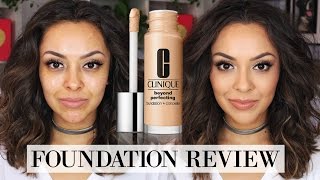 Clinique Beyond Perfecting Foundation  Concealer Review  TrinaDuhra [upl. by Yellah244]