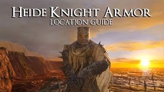 Dark Souls 2  Heide Knight Armor Set Location Guide [upl. by Ellasal]