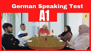 German Speaking Test Level A1 Mündliche Prüfung telc A1 2023 [upl. by Hannahc113]