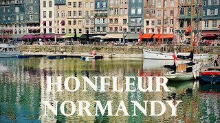 Honfleur  Normandy  City Walk  Путешествия  Онфлёр  Нормандия [upl. by Kinimod]