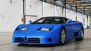 Speciale Bugatti EB110  Davide Cironi  Drive Experience [upl. by Anasor]