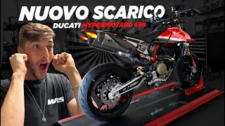 CAMBIO LO SCARICO al mio DUCATI HYPERMOTARD š” Spark devastante [upl. by Epuladaugairam]