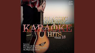 Choices In the Style of George Jones Karaoke Version [upl. by Nnylaehs]