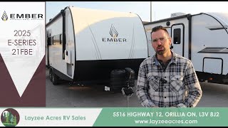 2025 Ember ESeries 21FBE The Ones that Came and The Ones that Remain  Layzee Acres RV Sales [upl. by Soutor]