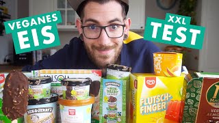 Veganes Eis im XXL Test  LECKER oder ENTTÄUSCHUNG [upl. by Teevens]