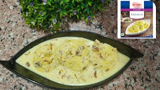 Gits Instant Rasmalai Recipe For Readymade Packets Instant Gits Rasmalai Recipe Dessert Recipe [upl. by Siradal]