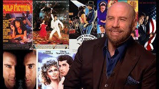 John Travolta Looks Back At His Most Iconic Movies  INTERVIEW [upl. by Eetsud]